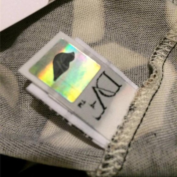 DVF Diane Von Furstenberg GLASMARY Silk Jersey Draped Dress Snake Flutter - Picture 12 of 14